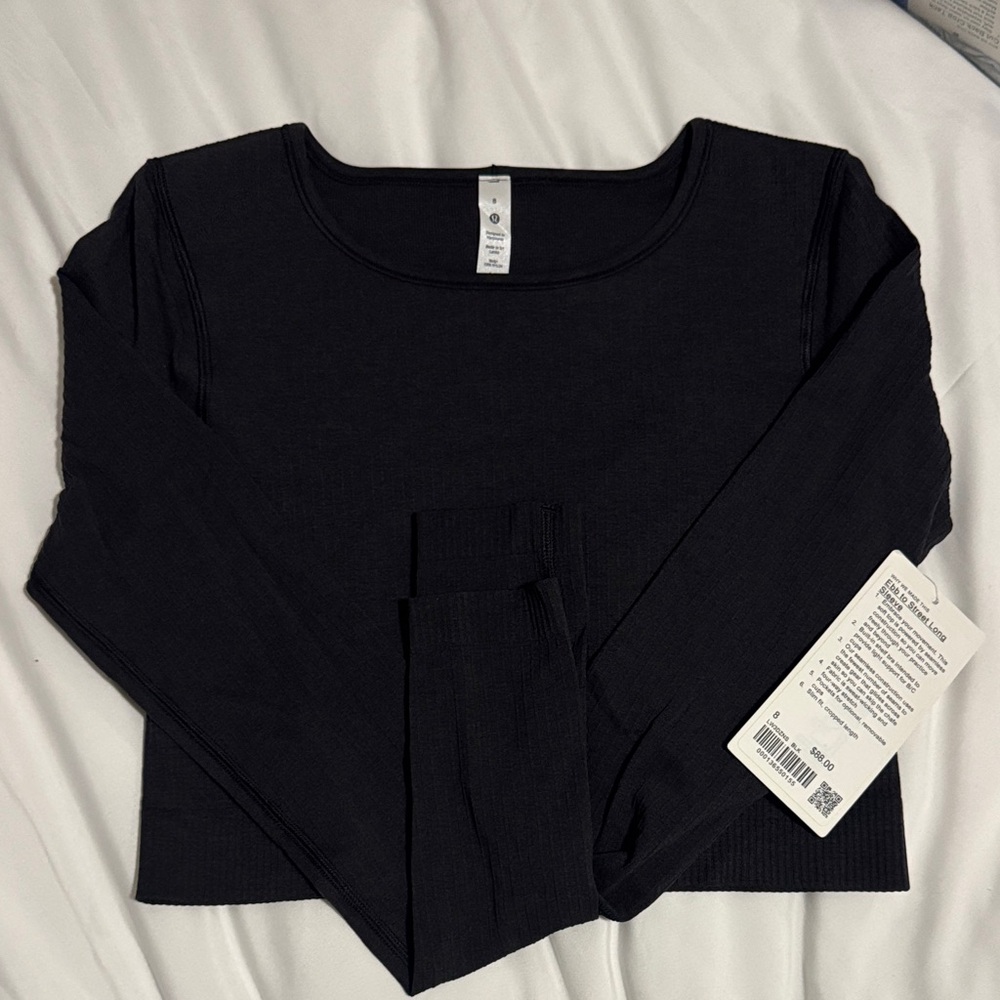 lululemon ebb to street long sleeve